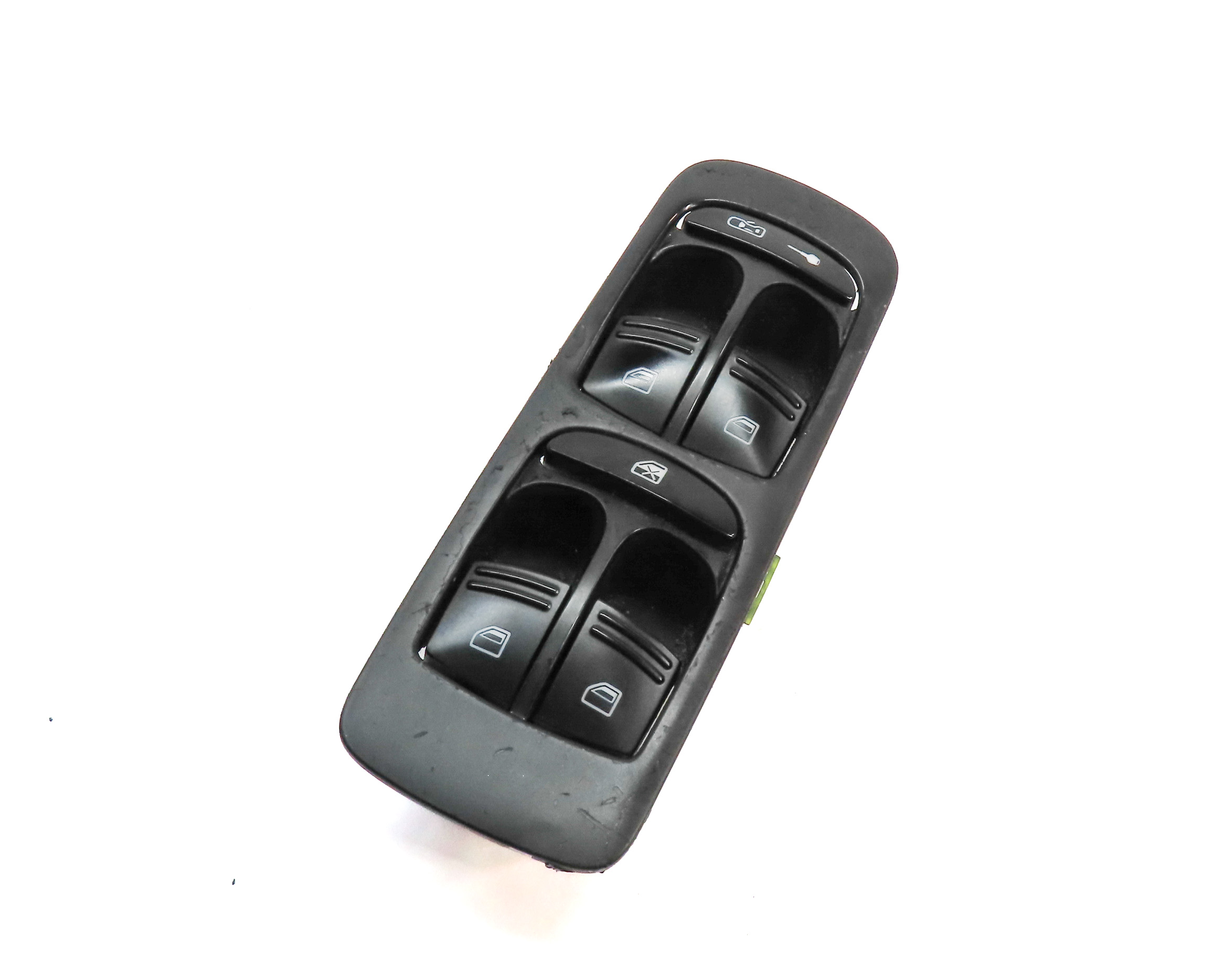 03-10 PORSCHE CAYENNE 955 957 LEFT FRONT DRIVER DOOR WINDOW SWITCH (BLACK) — exact item pictured